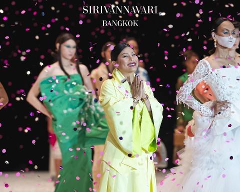 sirivannavari ดราม่า ลูกเกดเมทินี sirivannavari Bangkok เดินแฟชั่นโชว์ SIRIVANNAVARI 2022 แฟชั่นโชว์ sirivan 2022 จบลงอย่างสวยงาม