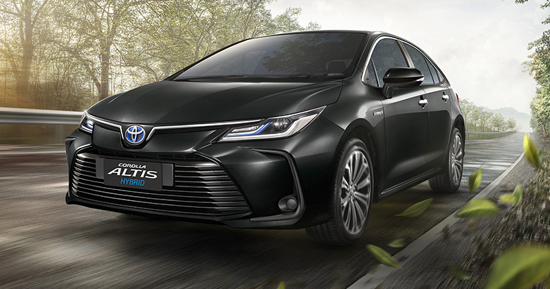 รถยนต์ ไฟฟ้า โต โย ต้า Toyota Corolla Altis HEV Premiumร, 