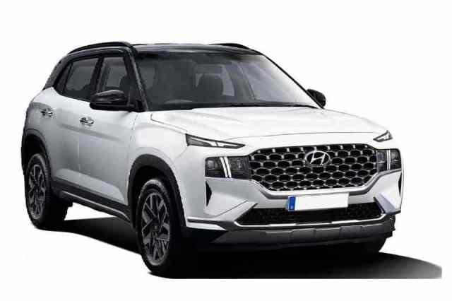 hyundai creta สีขาวมุก Cremy White Pearl 