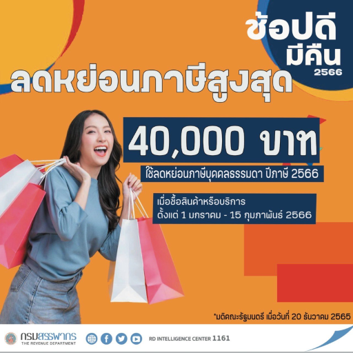 มาตรการช้อปดีมีคืน 2566