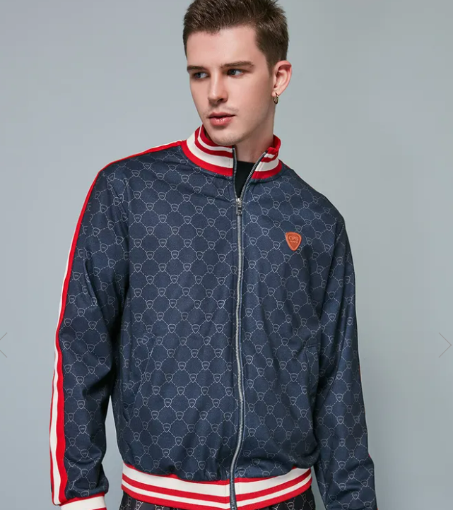 เสื้อแจ็คเก็ต cps ชาย รุ่น MONOGRAM ZIP UP JACKET